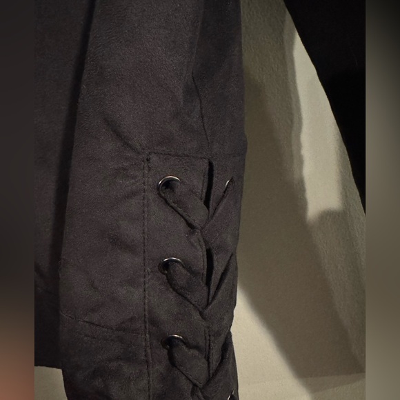 Marc New York Faux Suede Moto Jacket - Picture 2 of 7